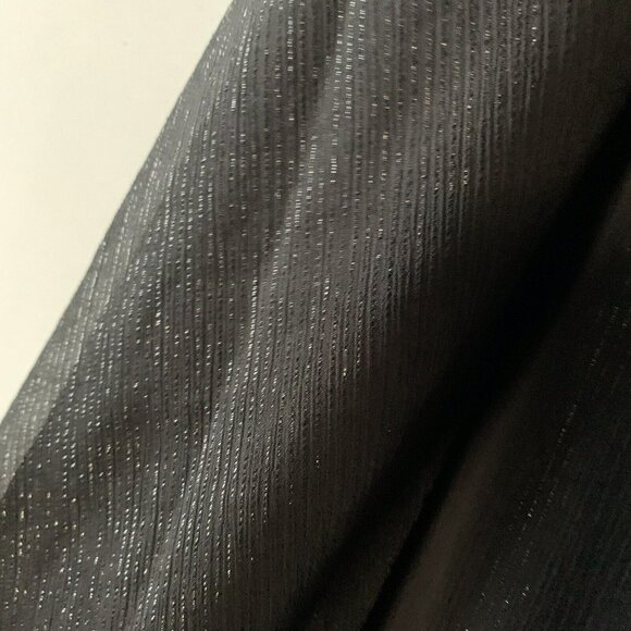 attention womens skirt circle black silver size 14 - Picture 2 of 5